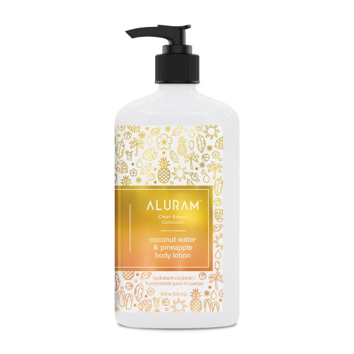 Aluram Coconut Water and Pineapple Body Lotion 18oz